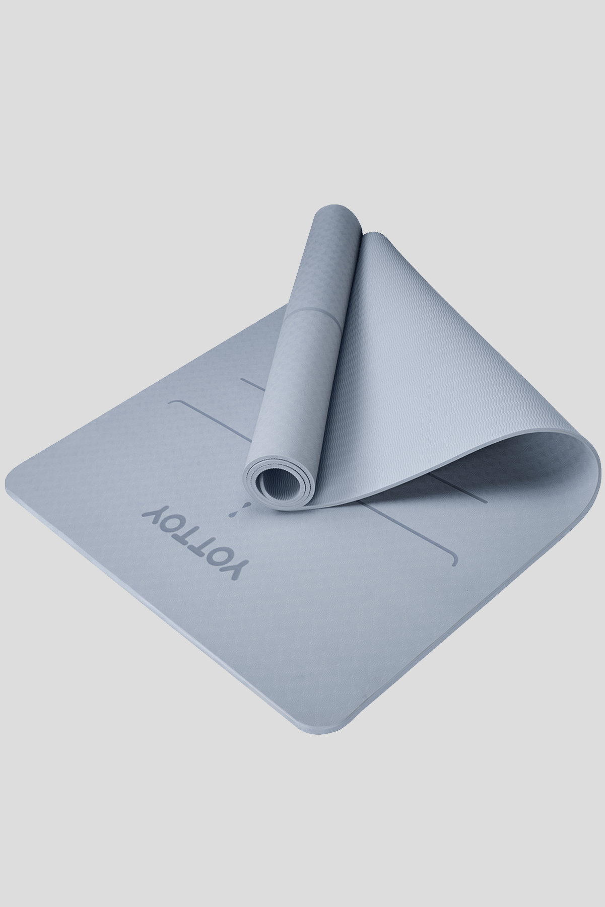 Alignment Line Yoga Mat | L185×W80/90 - YOTTOY